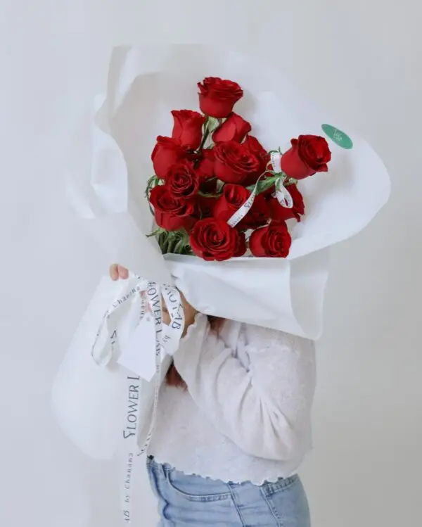 [Valentine] R20-Red | 20 Red Roses Bouquet